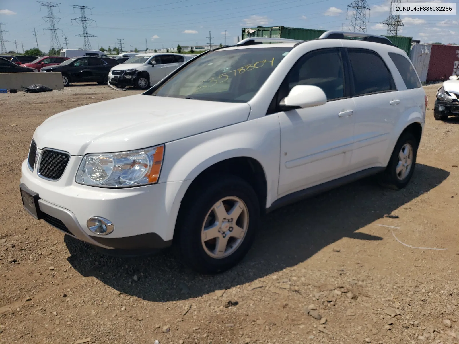 2CKDL43F886032285 2008 Pontiac Torrent