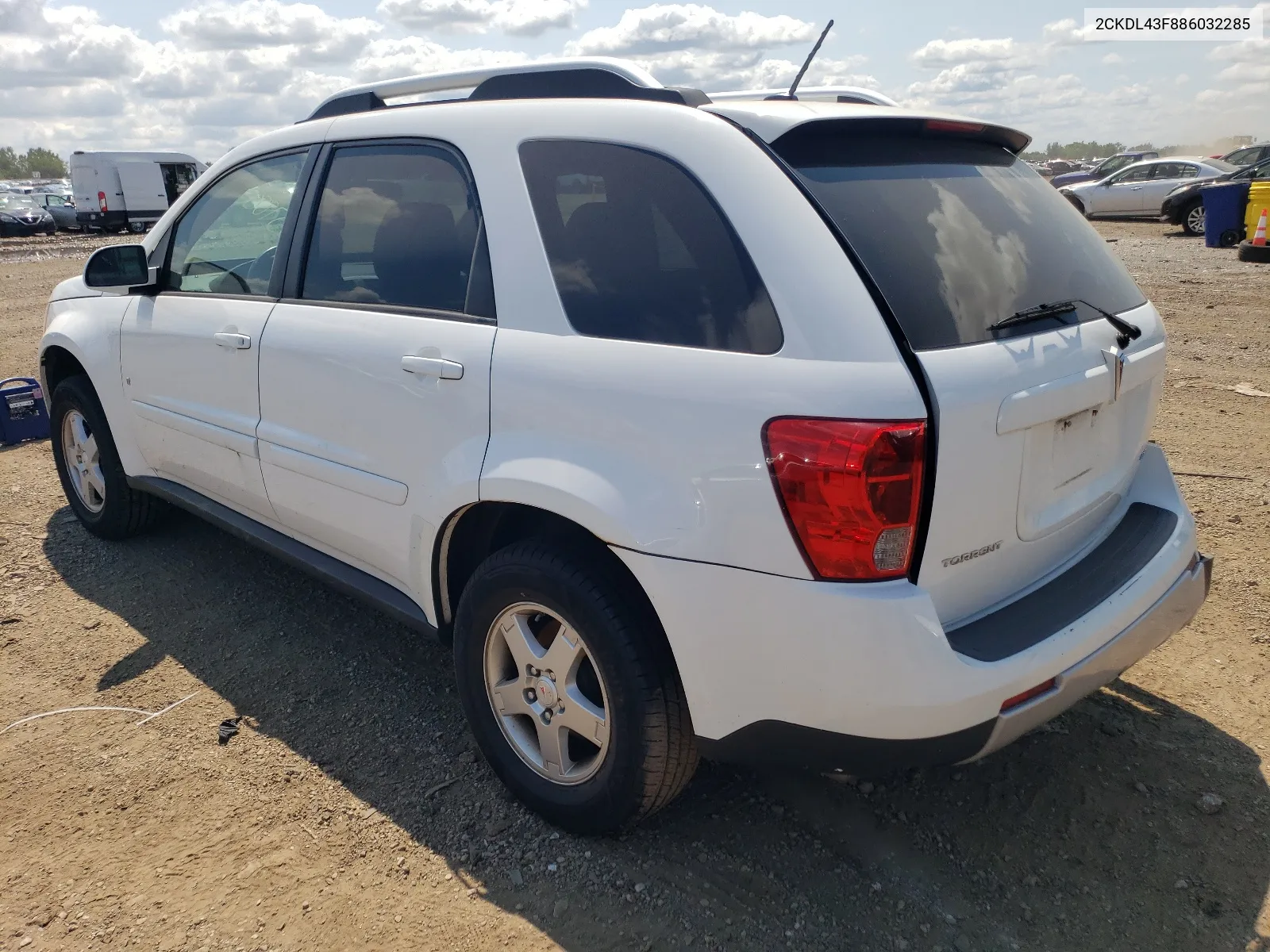 2CKDL43F886032285 2008 Pontiac Torrent