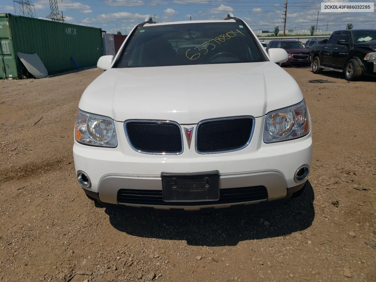 2CKDL43F886032285 2008 Pontiac Torrent