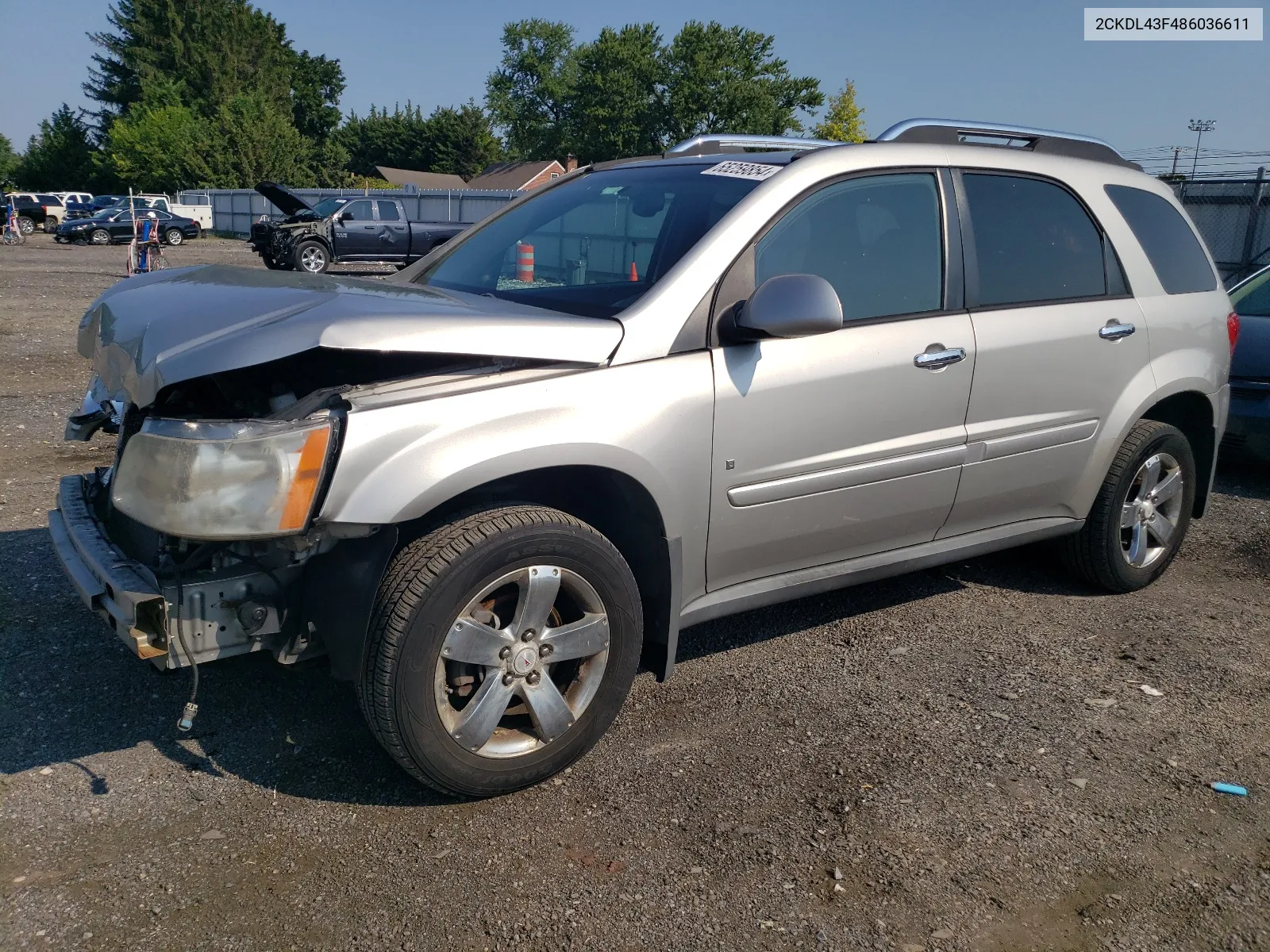 2CKDL43F486036611 2008 Pontiac Torrent