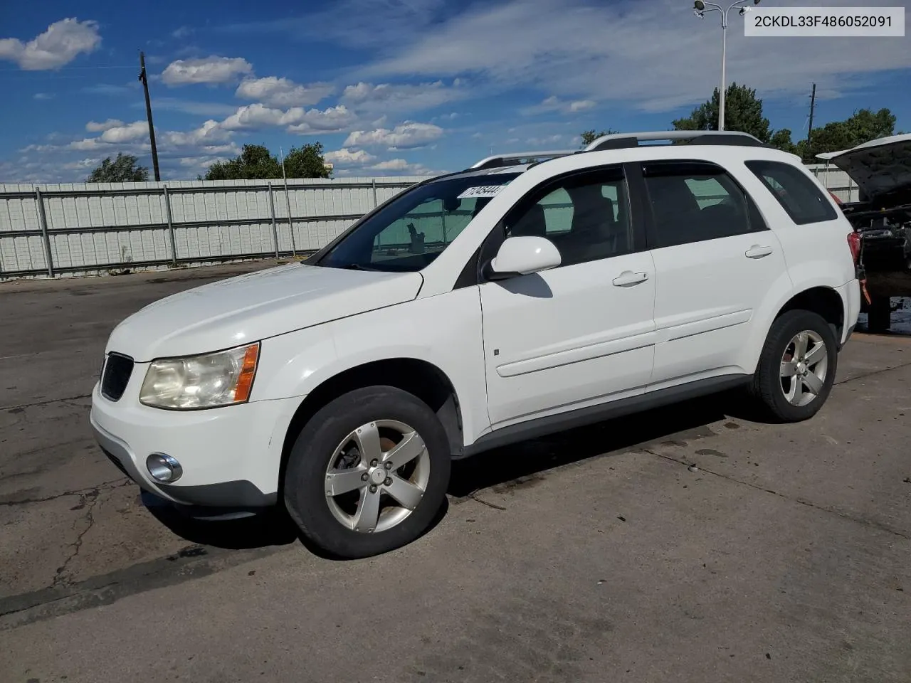 2CKDL33F486052091 2008 Pontiac Torrent