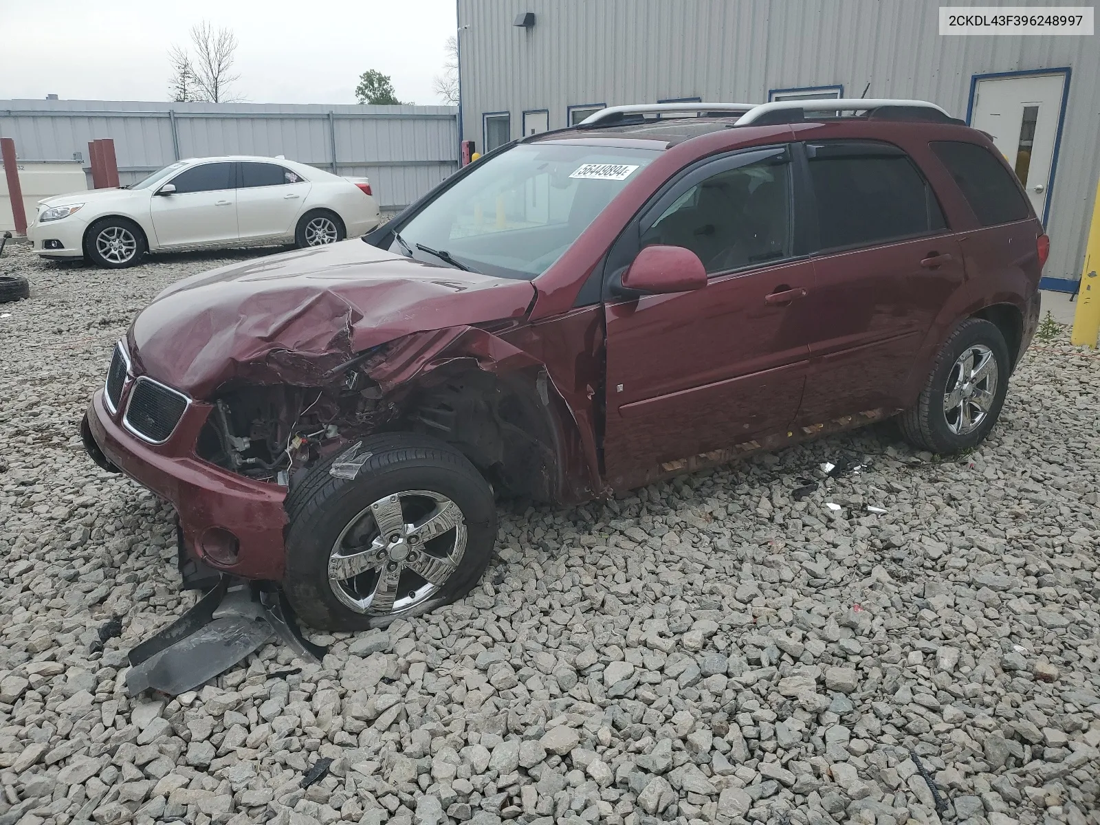 2CKDL43F396248997 2009 Pontiac Torrent