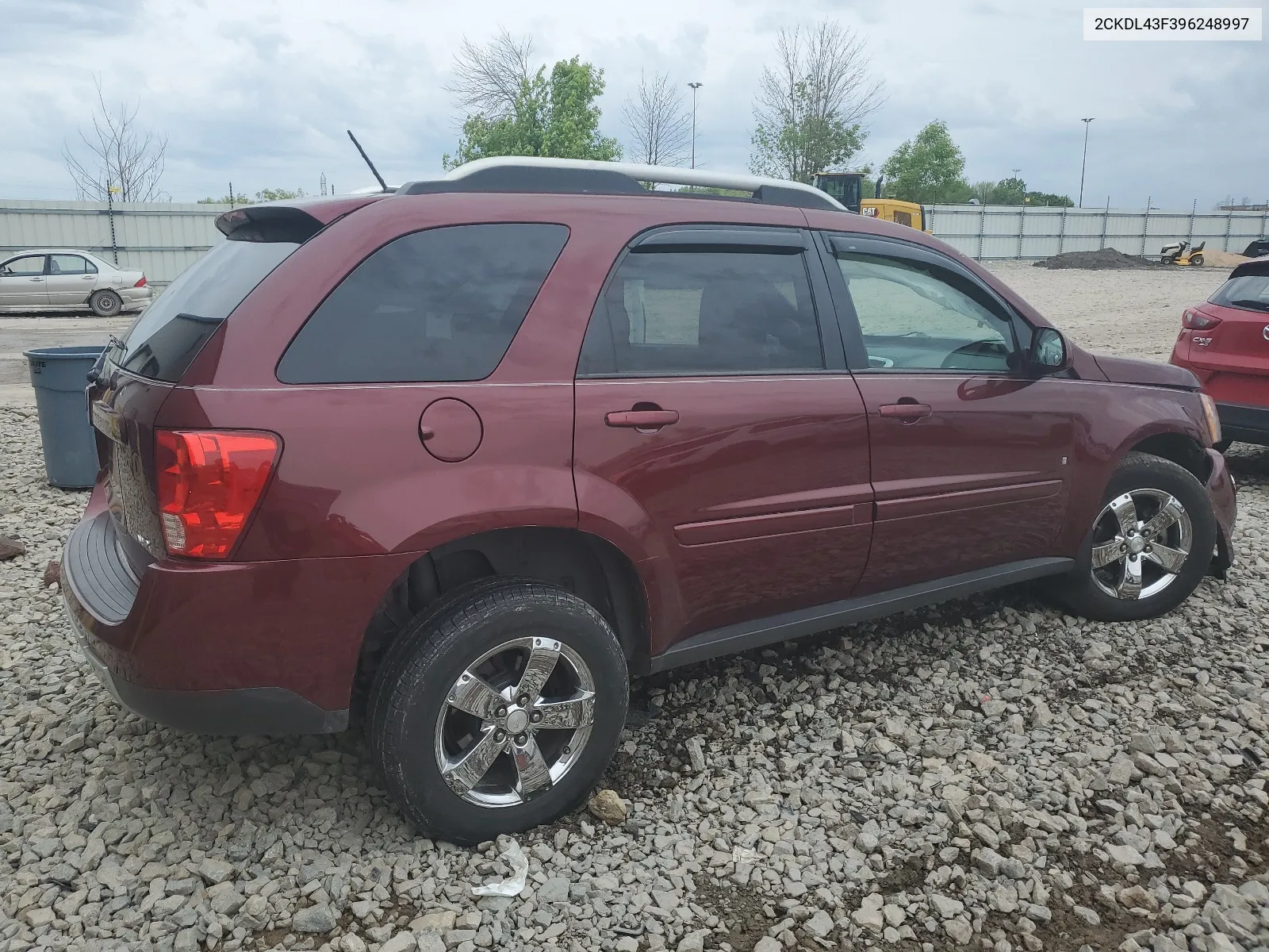 2009 Pontiac Torrent VIN: 2CKDL43F396248997 Lot: 56449894