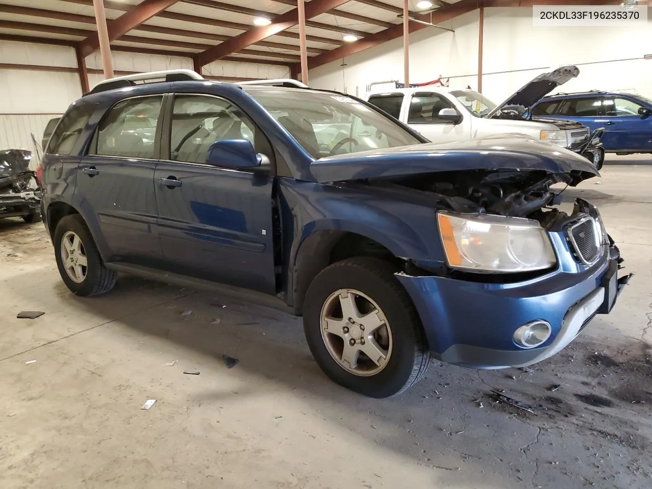 2009 Pontiac Torrent VIN: 2CKDL33F196235370 Lot: 57461724