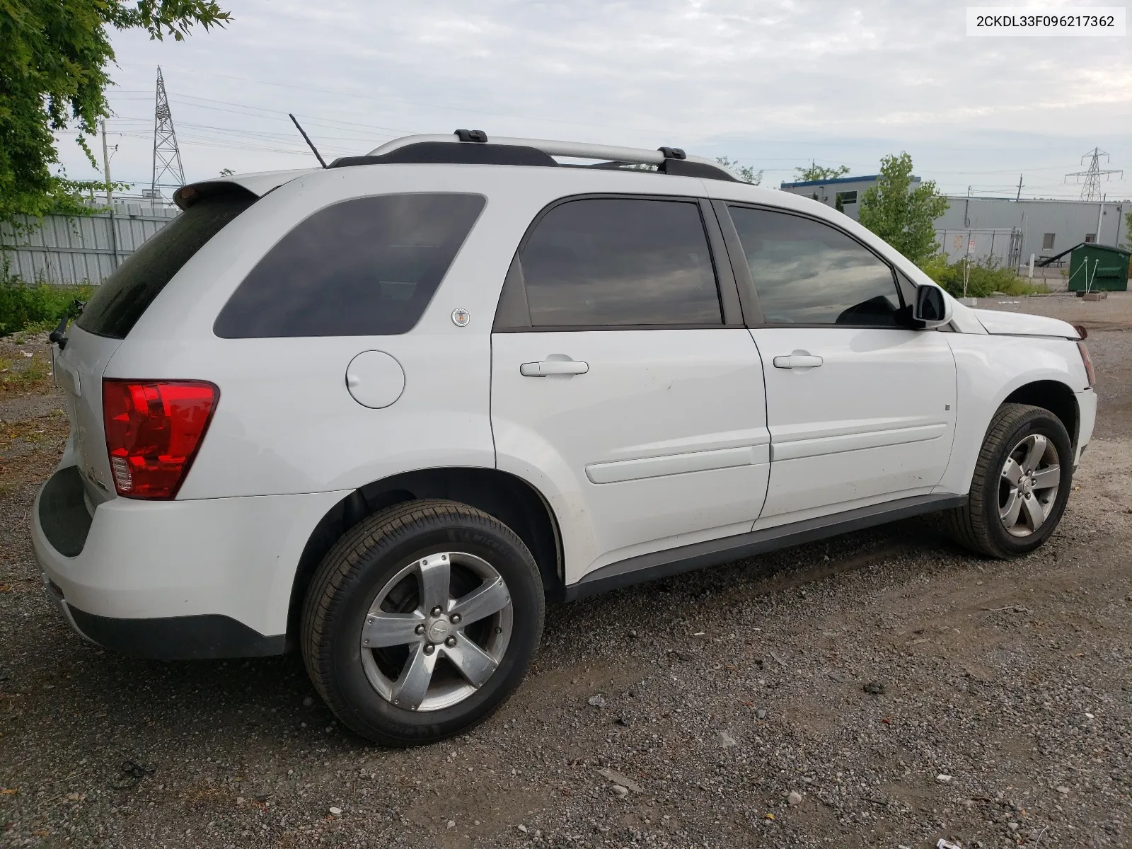 2009 Pontiac Torrent VIN: 2CKDL33F096217362 Lot: 62118274