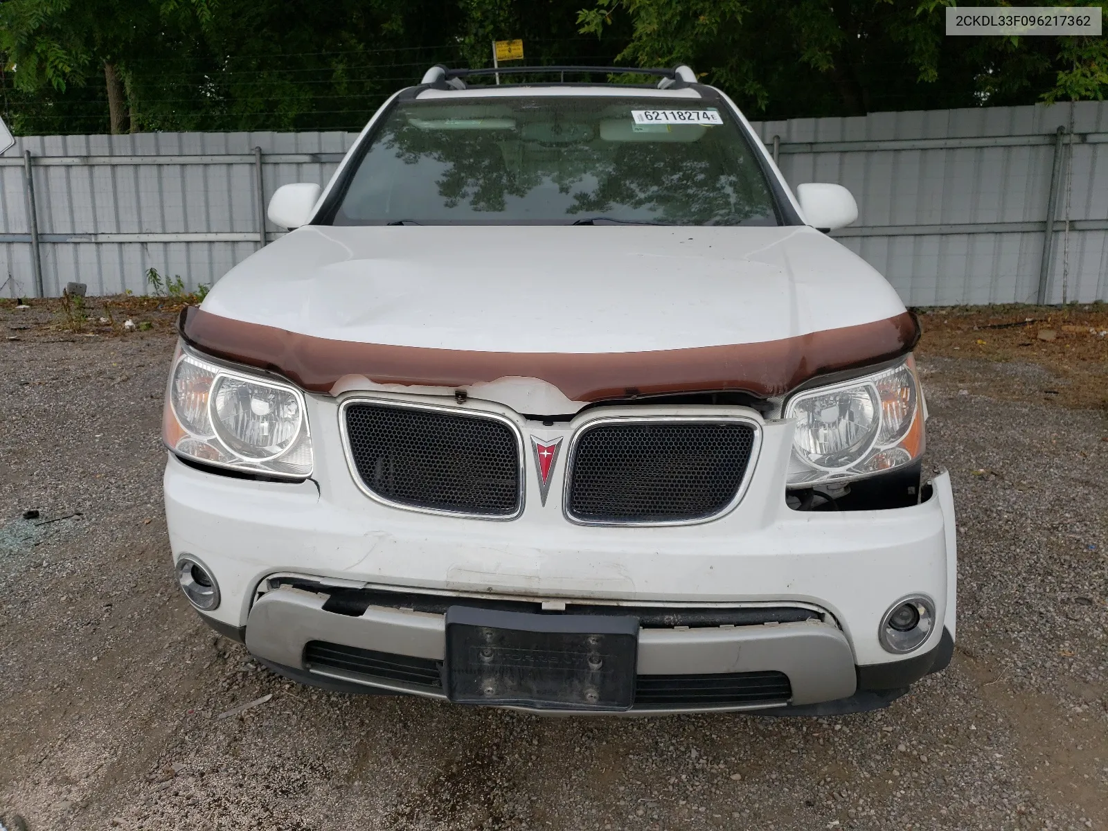 2CKDL33F096217362 2009 Pontiac Torrent