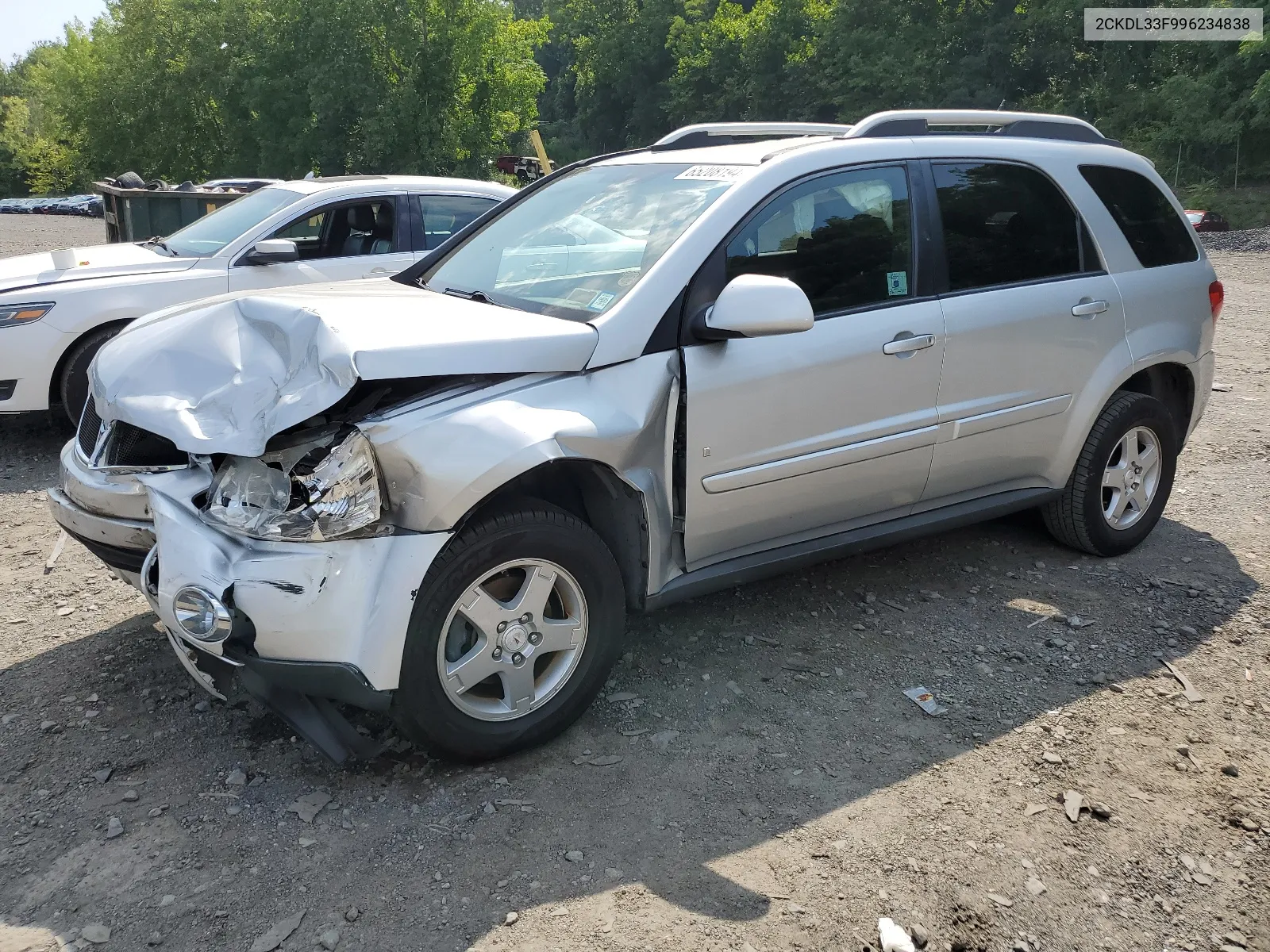 2009 Pontiac Torrent VIN: 2CKDL33F996234838 Lot: 65208194