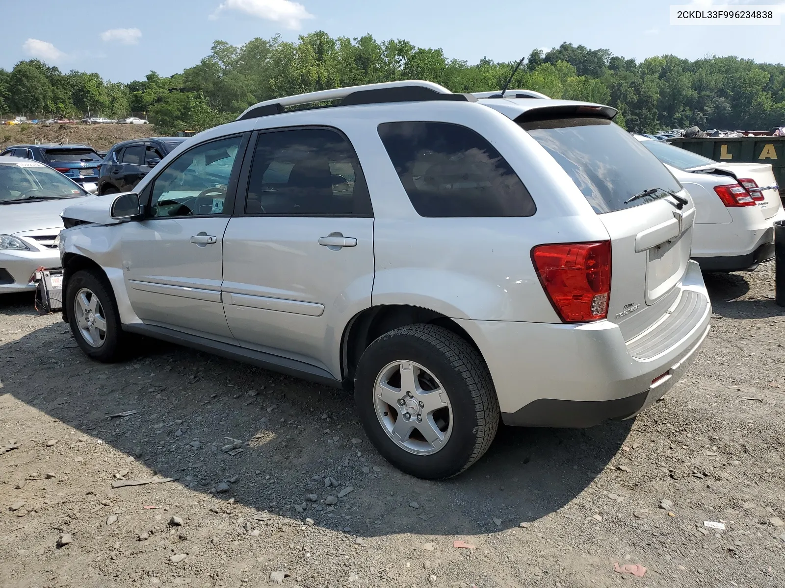 2009 Pontiac Torrent VIN: 2CKDL33F996234838 Lot: 65208194