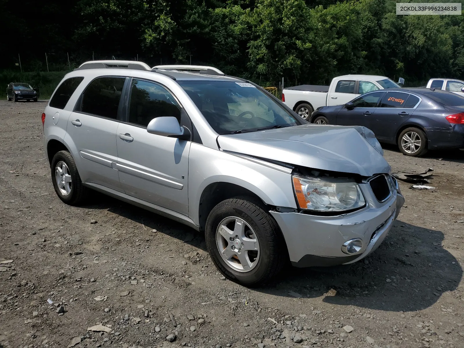 2009 Pontiac Torrent VIN: 2CKDL33F996234838 Lot: 65208194