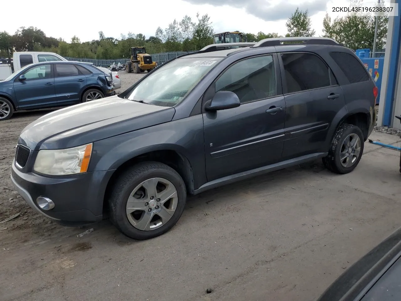 2009 Pontiac Torrent VIN: 2CKDL43F196238307 Lot: 68564974