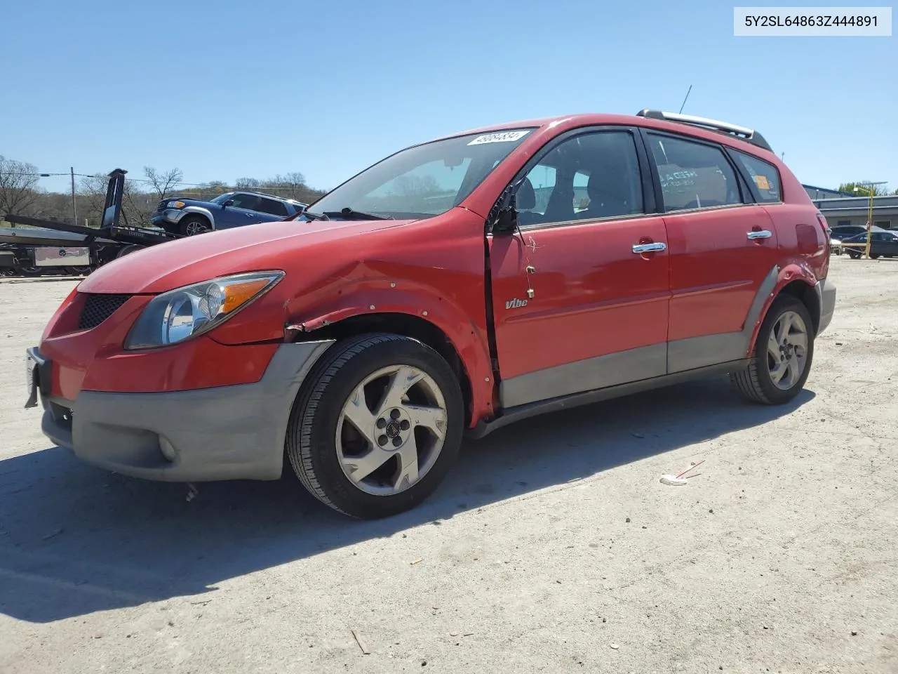 2003 Pontiac Vibe VIN: 5Y2SL64863Z444891 Lot: 49084834