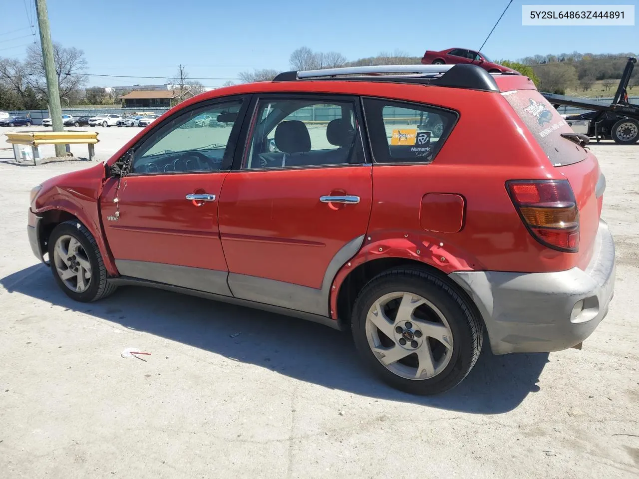 2003 Pontiac Vibe VIN: 5Y2SL64863Z444891 Lot: 49084834