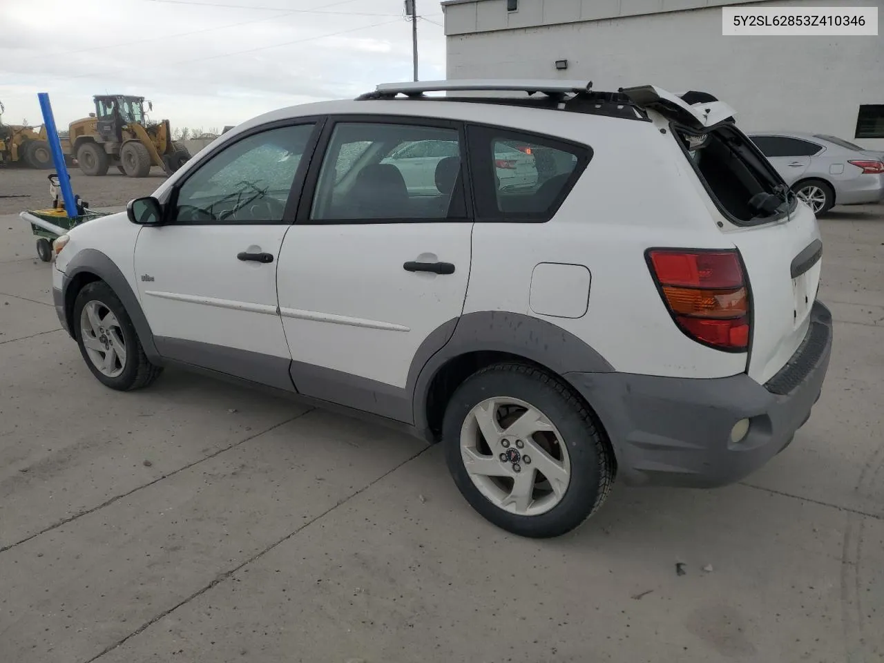 2003 Pontiac Vibe VIN: 5Y2SL62853Z410346 Lot: 51717834