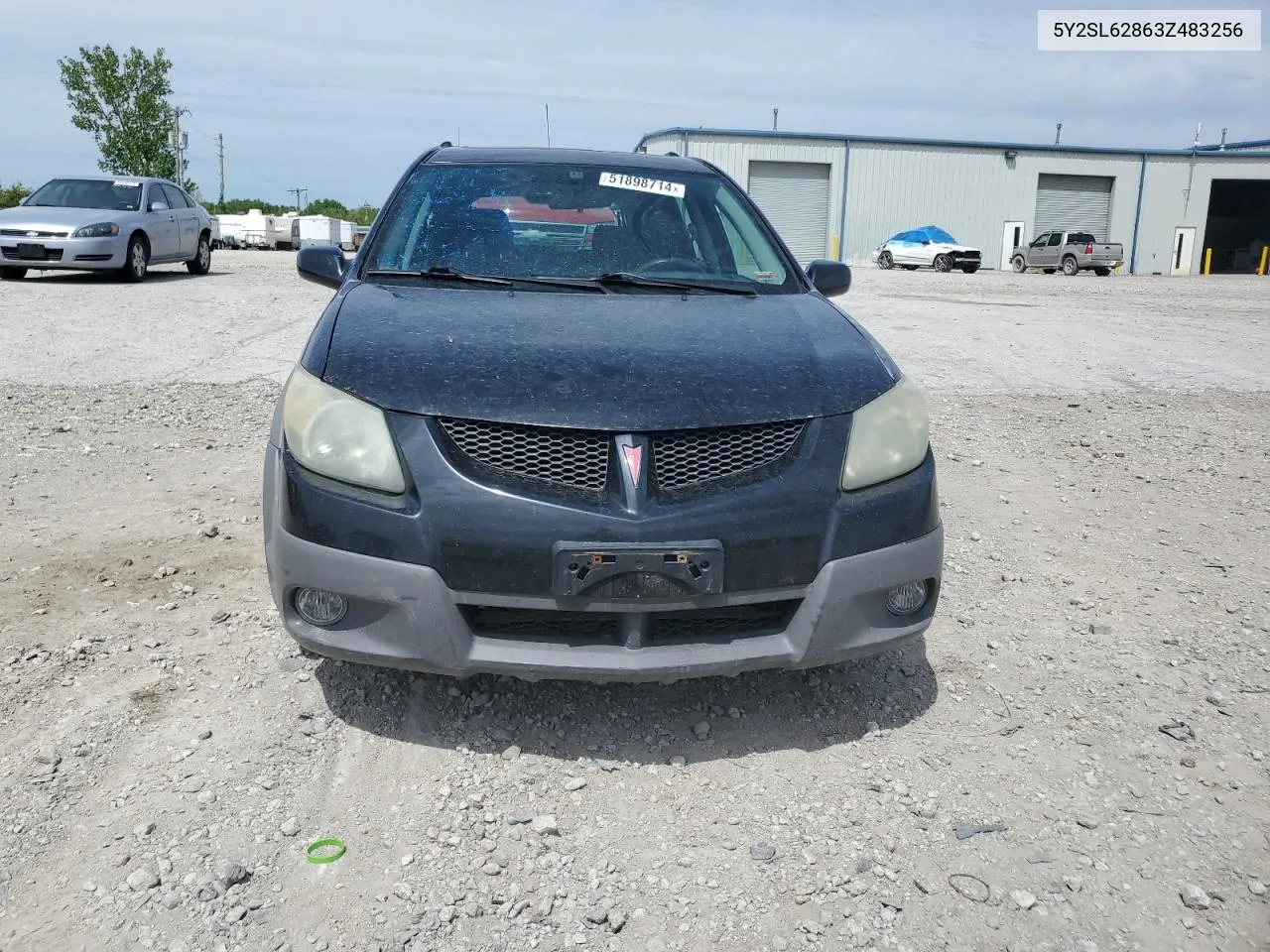 2003 Pontiac Vibe VIN: 5Y2SL62863Z483256 Lot: 51898714