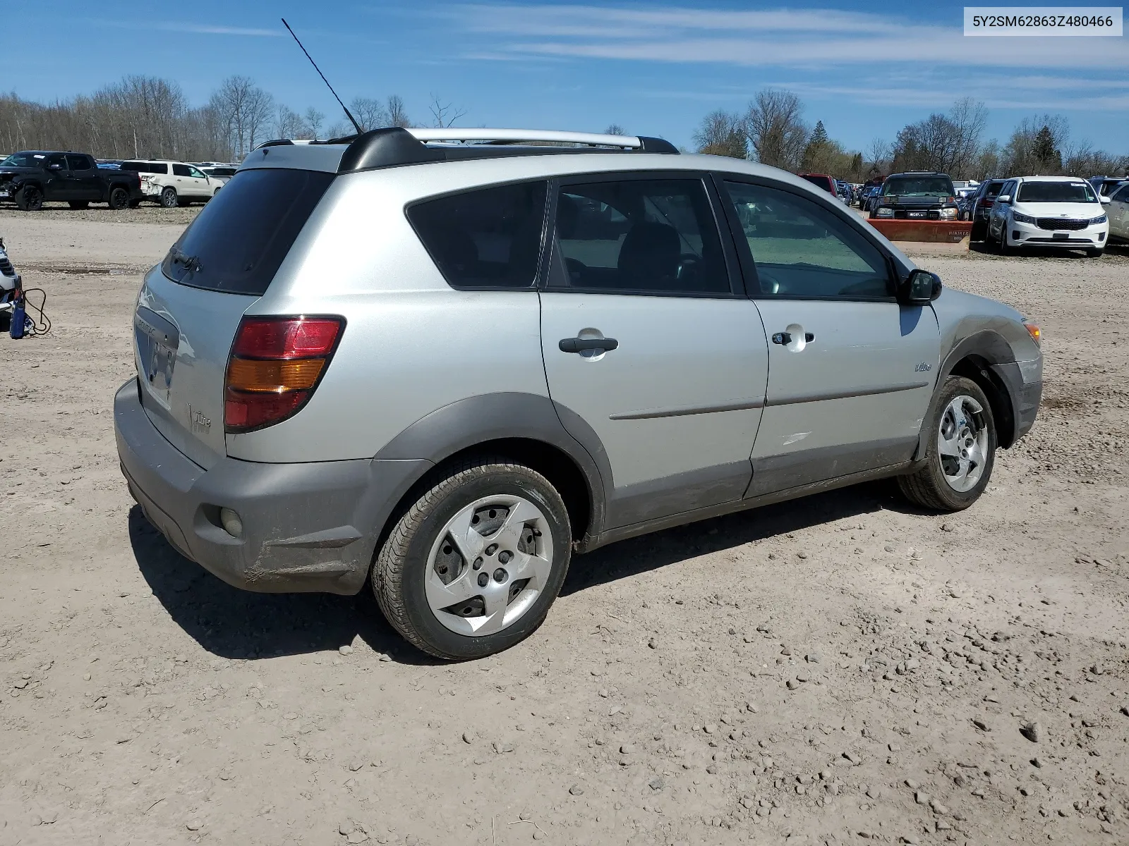 2003 Pontiac Vibe VIN: 5Y2SM62863Z480466 Lot: 52354714