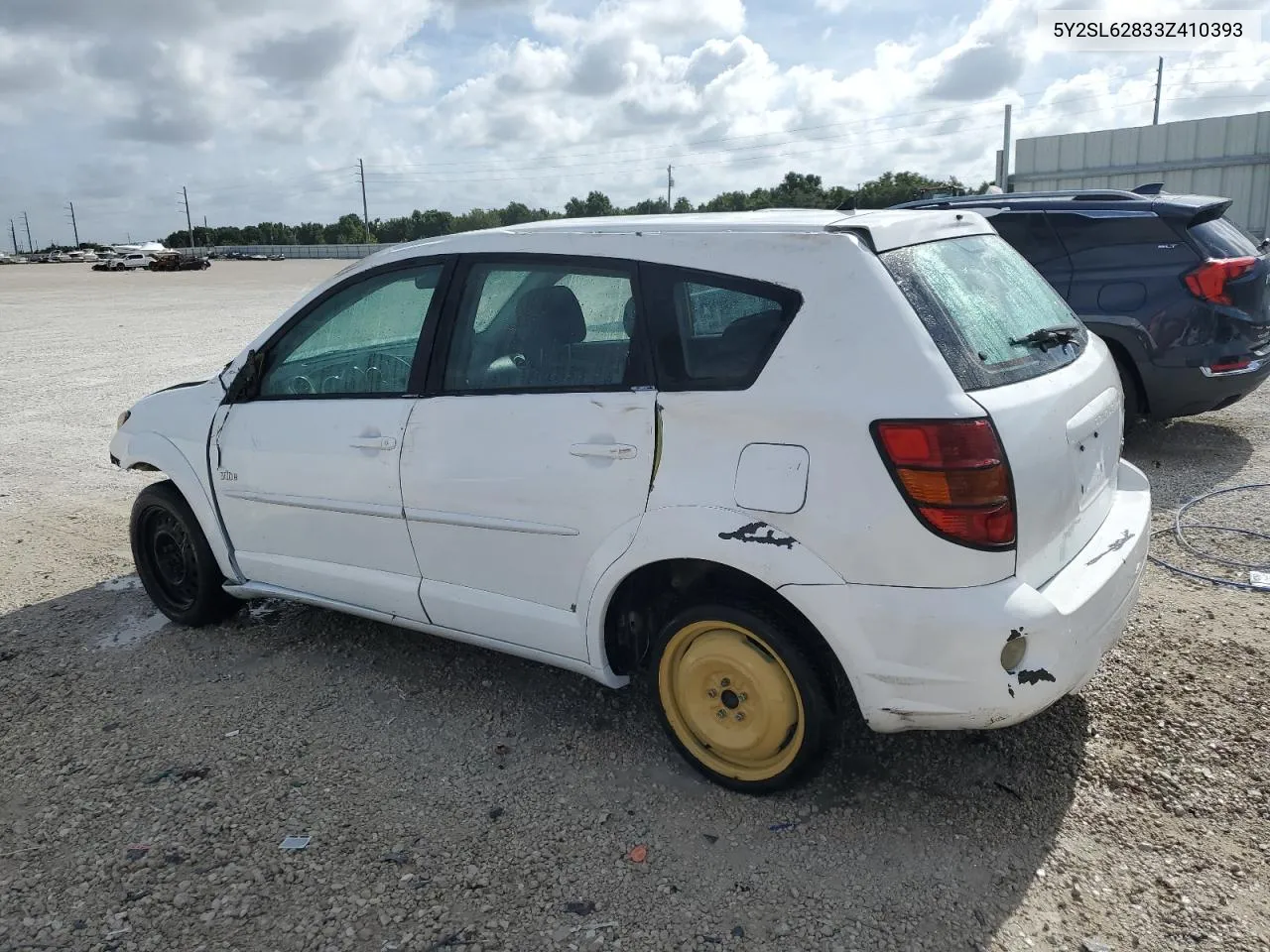 2003 Pontiac Vibe VIN: 5Y2SL62833Z410393 Lot: 52973694