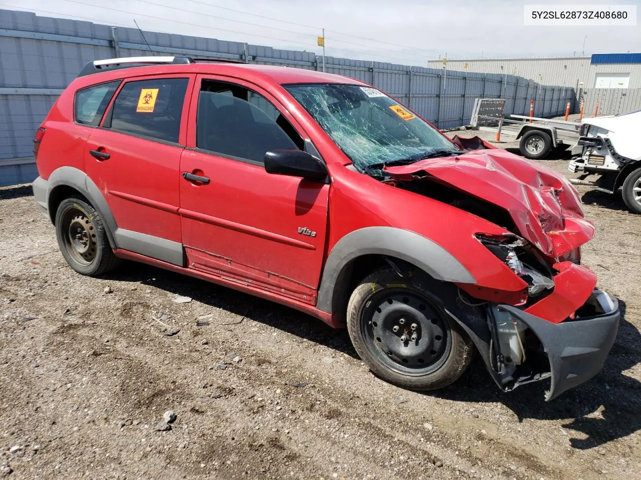 5Y2SL62873Z408680 2003 Pontiac Vibe