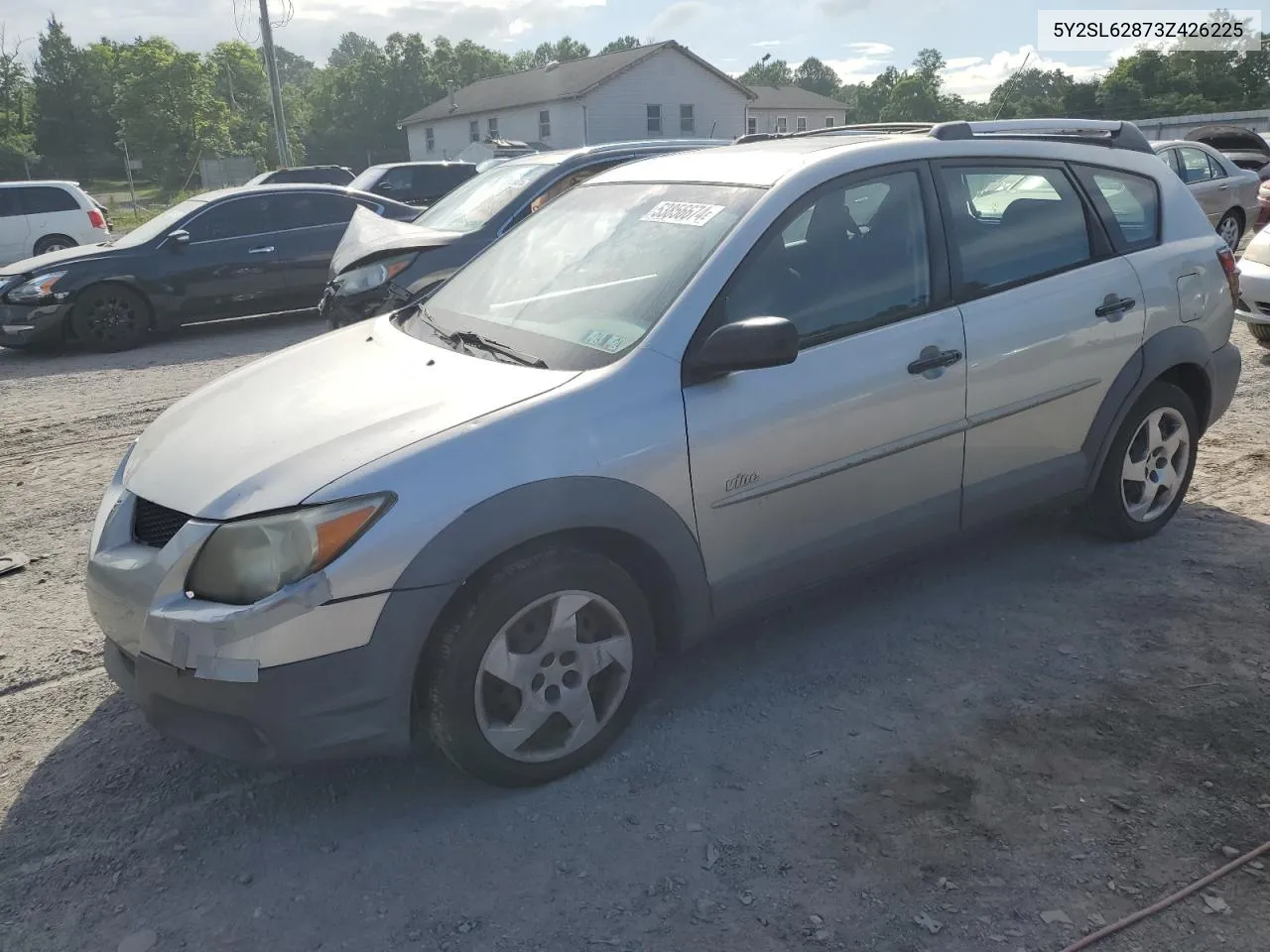 2003 Pontiac Vibe VIN: 5Y2SL62873Z426225 Lot: 53856674