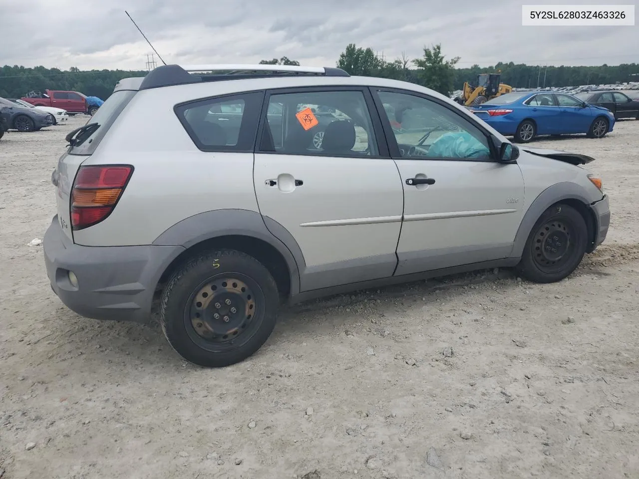 2003 Pontiac Vibe VIN: 5Y2SL62803Z463326 Lot: 55199734