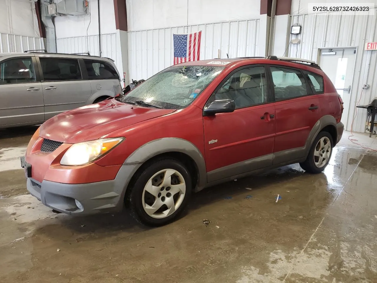 2003 Pontiac Vibe VIN: 5Y2SL62873Z426323 Lot: 58117564