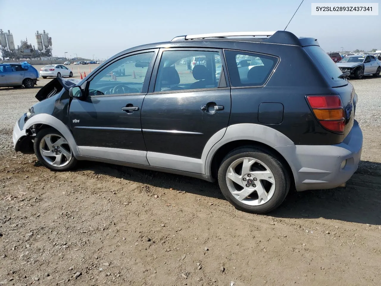 2003 Pontiac Vibe VIN: 5Y2SL62893Z437341 Lot: 62477634