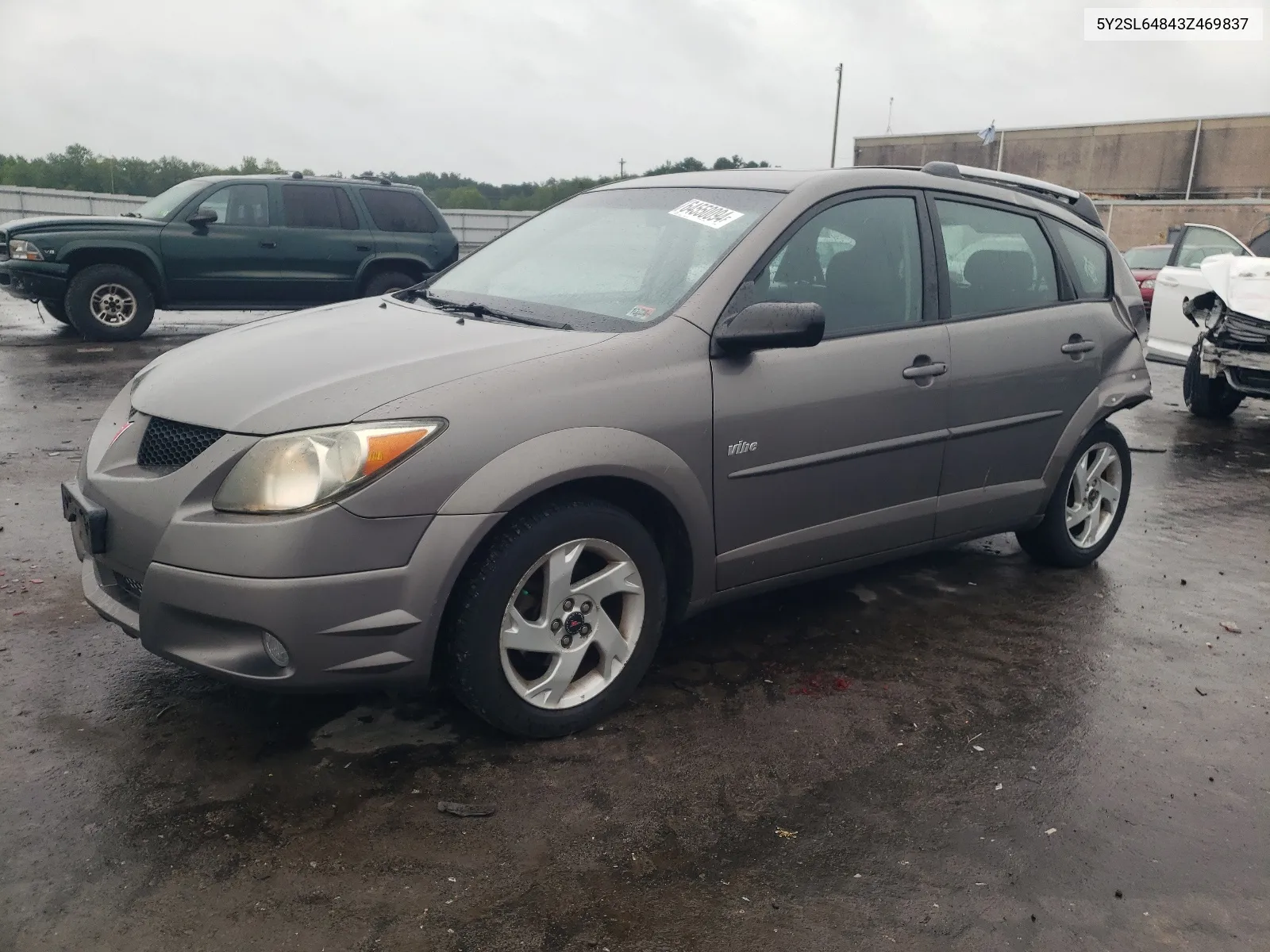 2003 Pontiac Vibe VIN: 5Y2SL64843Z469837 Lot: 64550094