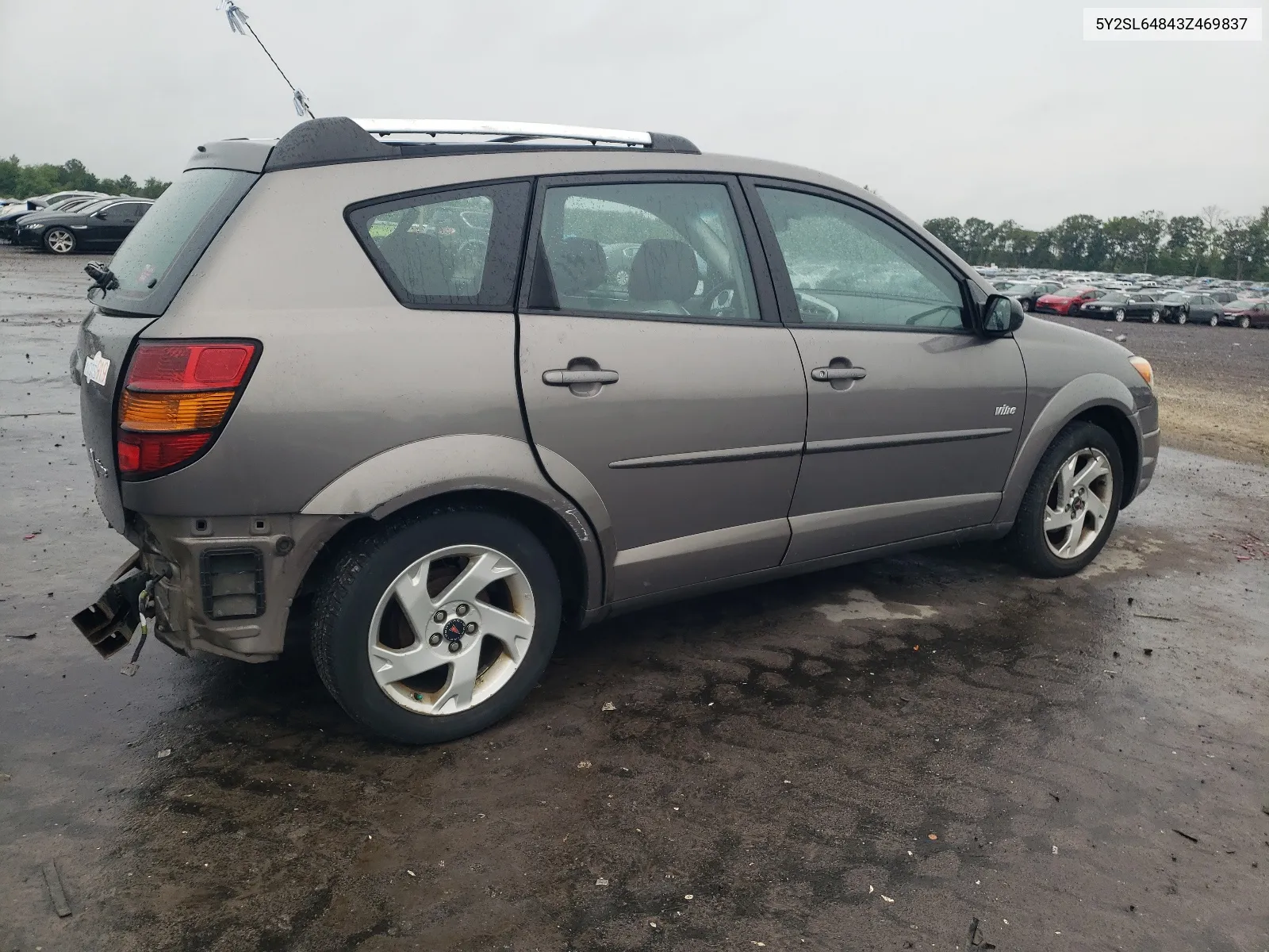 2003 Pontiac Vibe VIN: 5Y2SL64843Z469837 Lot: 64550094