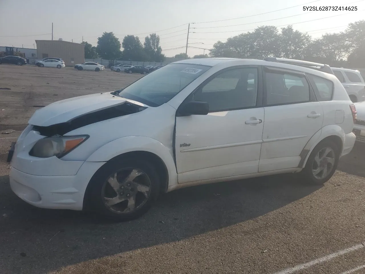 2003 Pontiac Vibe VIN: 5Y2SL62873Z414625 Lot: 65922854