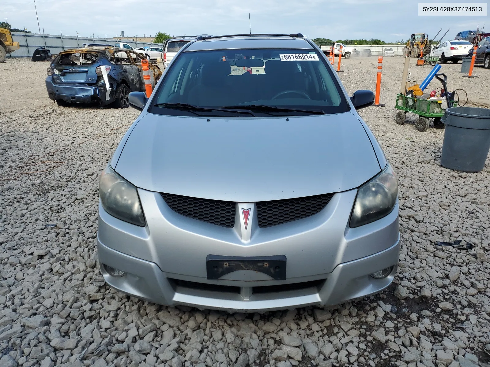 5Y2SL628X3Z474513 2003 Pontiac Vibe