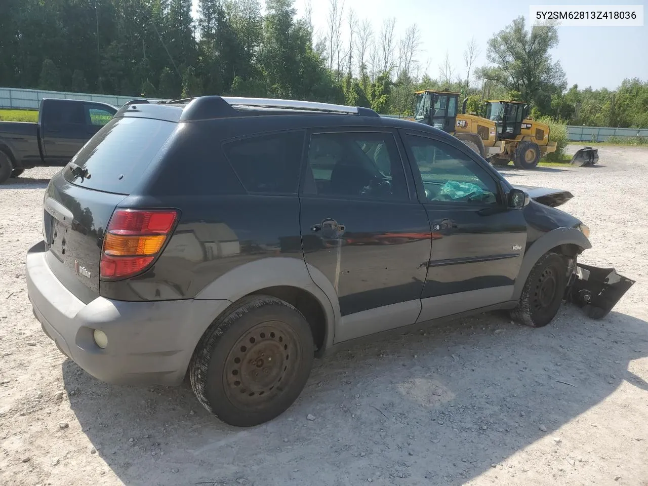 2003 Pontiac Vibe VIN: 5Y2SM62813Z418036 Lot: 67366274