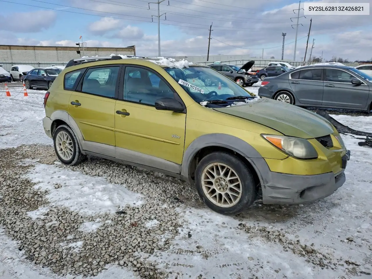 5Y2SL62813Z426821 2003 Pontiac Vibe