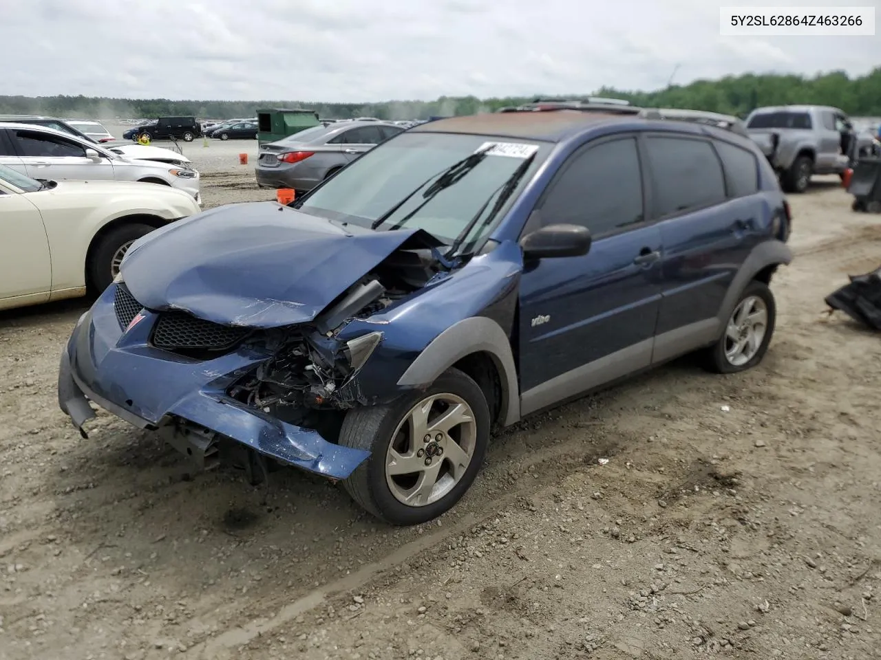 2004 Pontiac Vibe VIN: 5Y2SL62864Z463266 Lot: 53042724