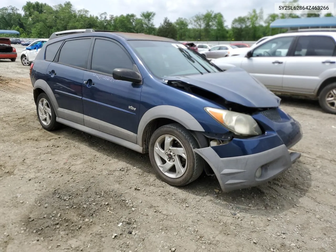 2004 Pontiac Vibe VIN: 5Y2SL62864Z463266 Lot: 53042724