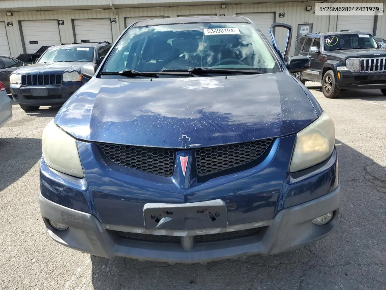 2004 Pontiac Vibe VIN: 5Y2SM62824Z421979 Lot: 53490194