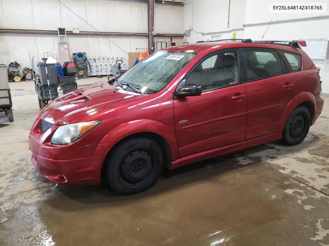 2004 Pontiac Vibe VIN: 5Y2SL64814Z418765 Lot: 53656704