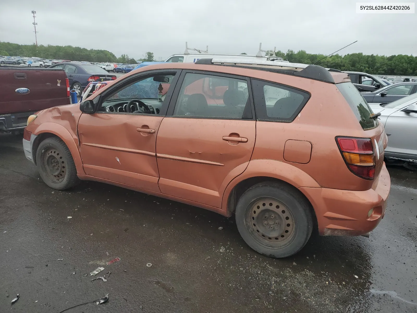 2004 Pontiac Vibe VIN: 5Y2SL62844Z420206 Lot: 53899634