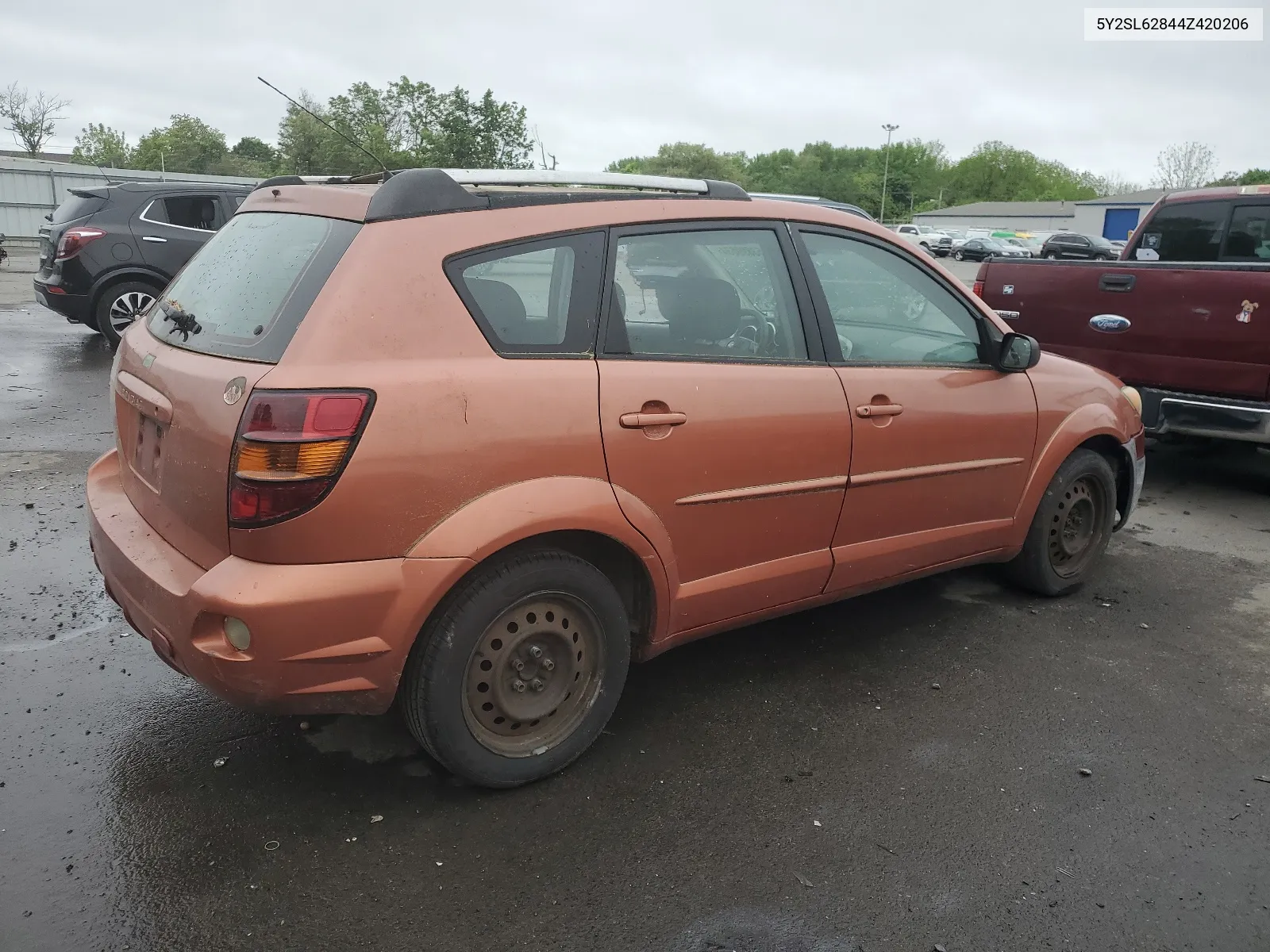 2004 Pontiac Vibe VIN: 5Y2SL62844Z420206 Lot: 53899634