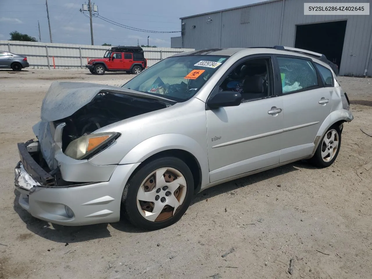 2004 Pontiac Vibe VIN: 5Y2SL62864Z402645 Lot: 55229784