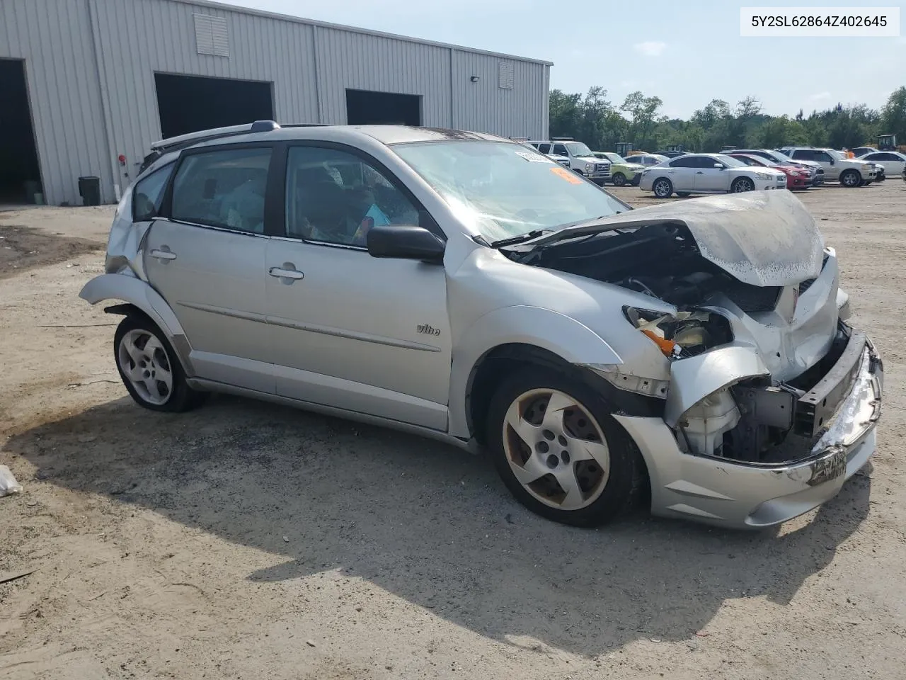 2004 Pontiac Vibe VIN: 5Y2SL62864Z402645 Lot: 55229784