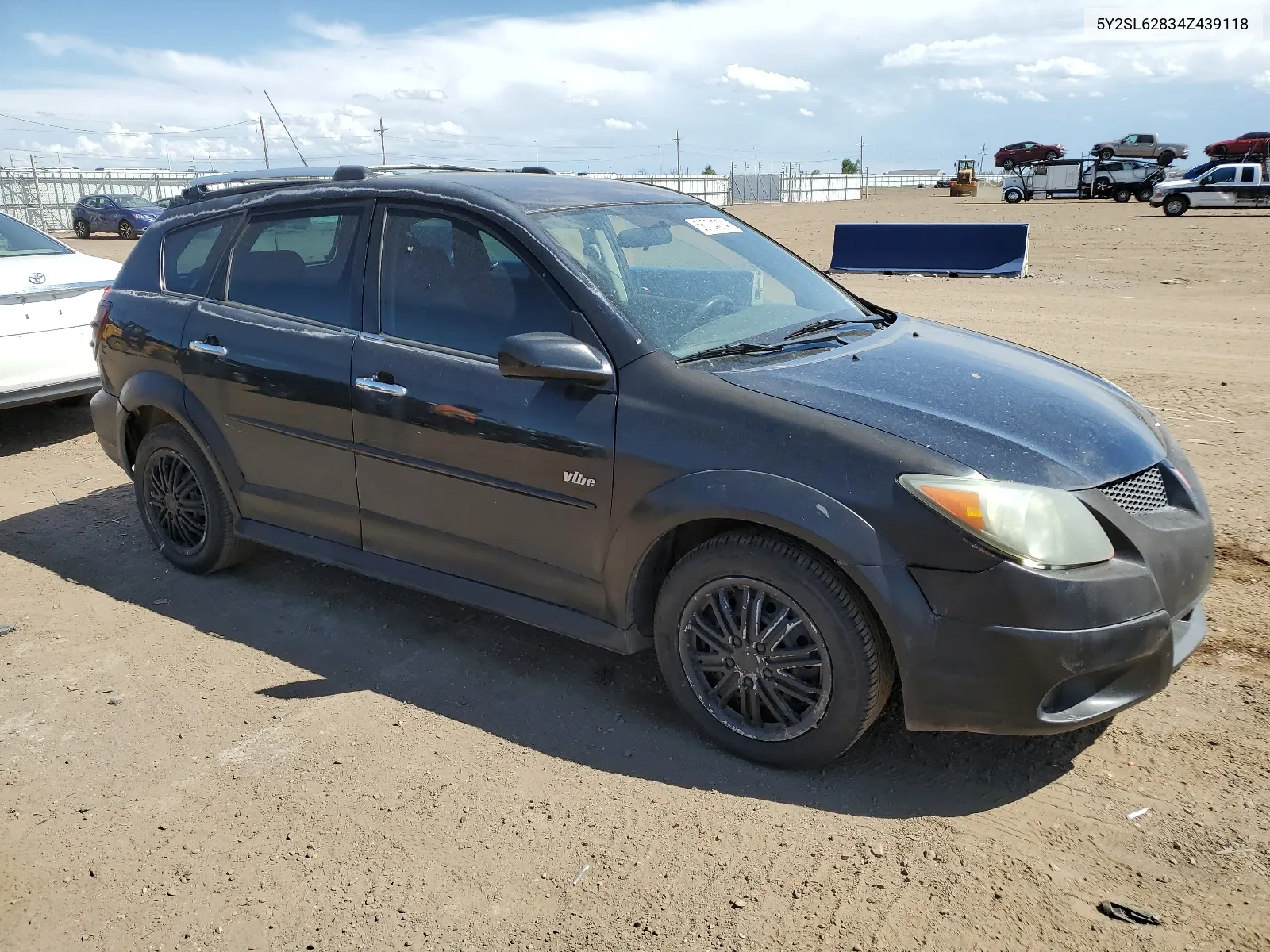 2004 Pontiac Vibe VIN: 5Y2SL62834Z439118 Lot: 56704224