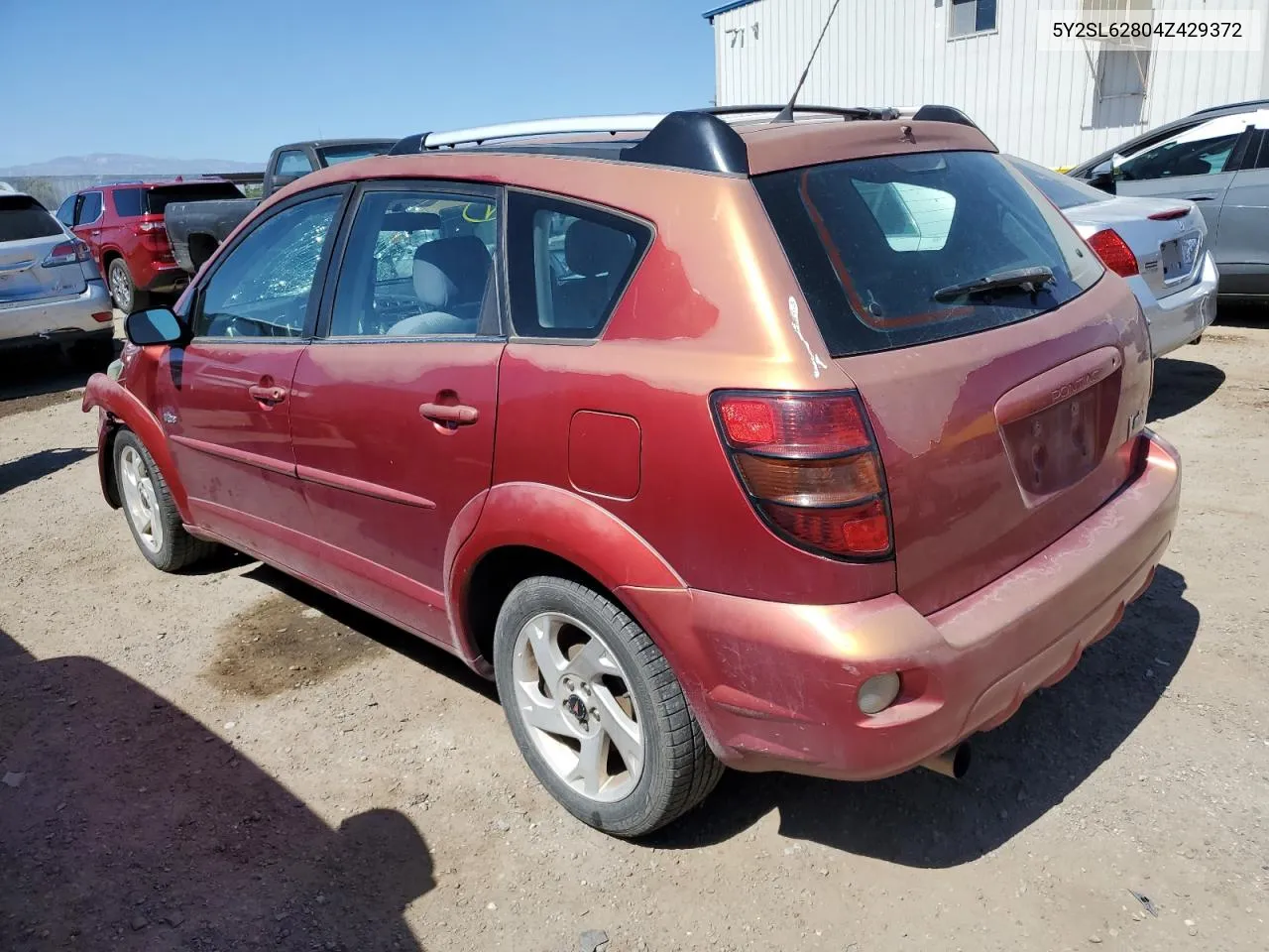 2004 Pontiac Vibe VIN: 5Y2SL62804Z429372 Lot: 56831154