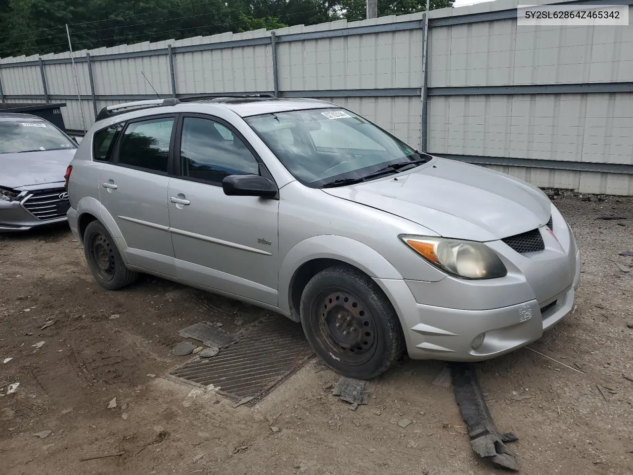 2004 Pontiac Vibe VIN: 5Y2SL62864Z465342 Lot: 57703144