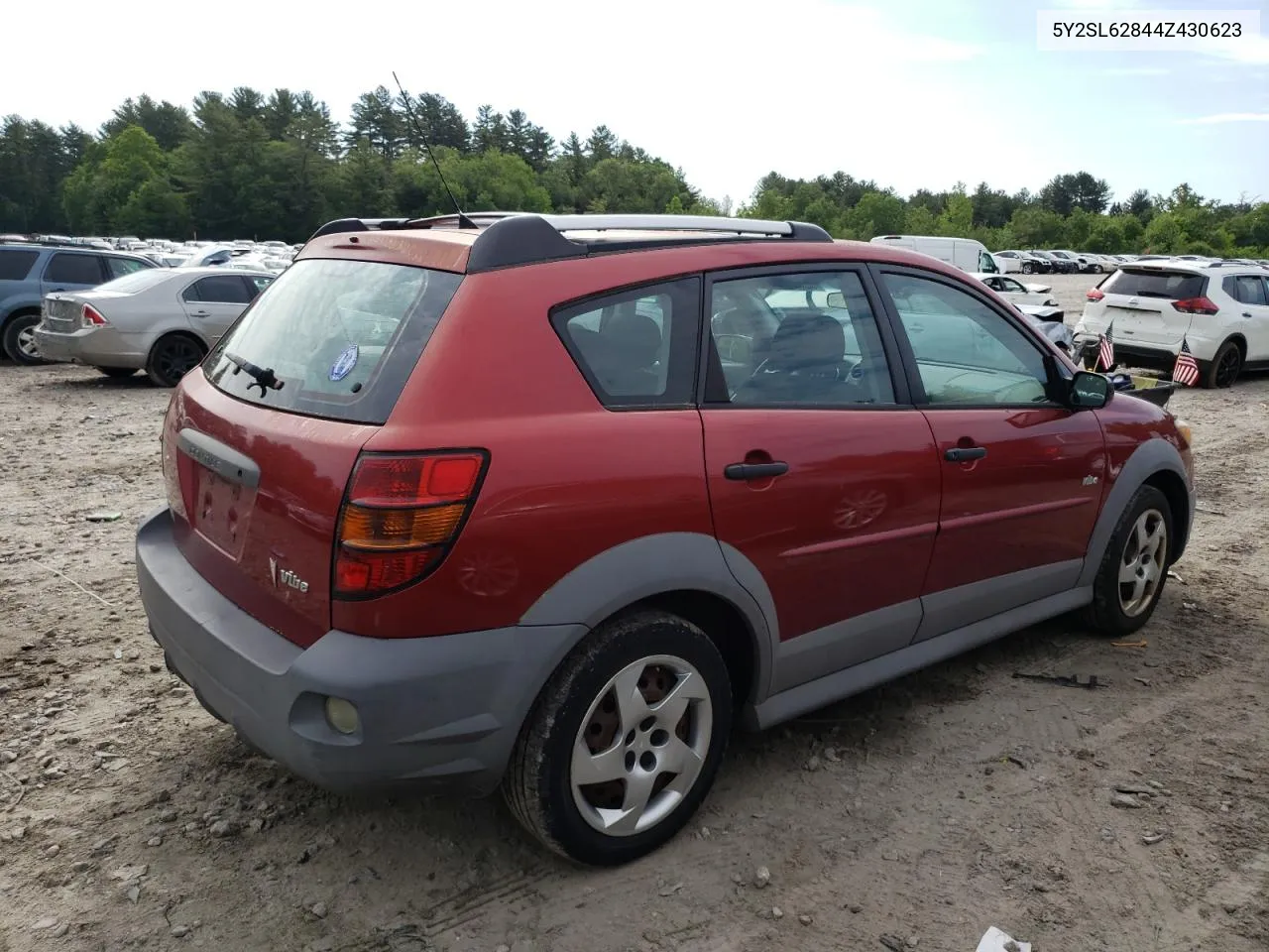 2004 Pontiac Vibe VIN: 5Y2SL62844Z430623 Lot: 58171434