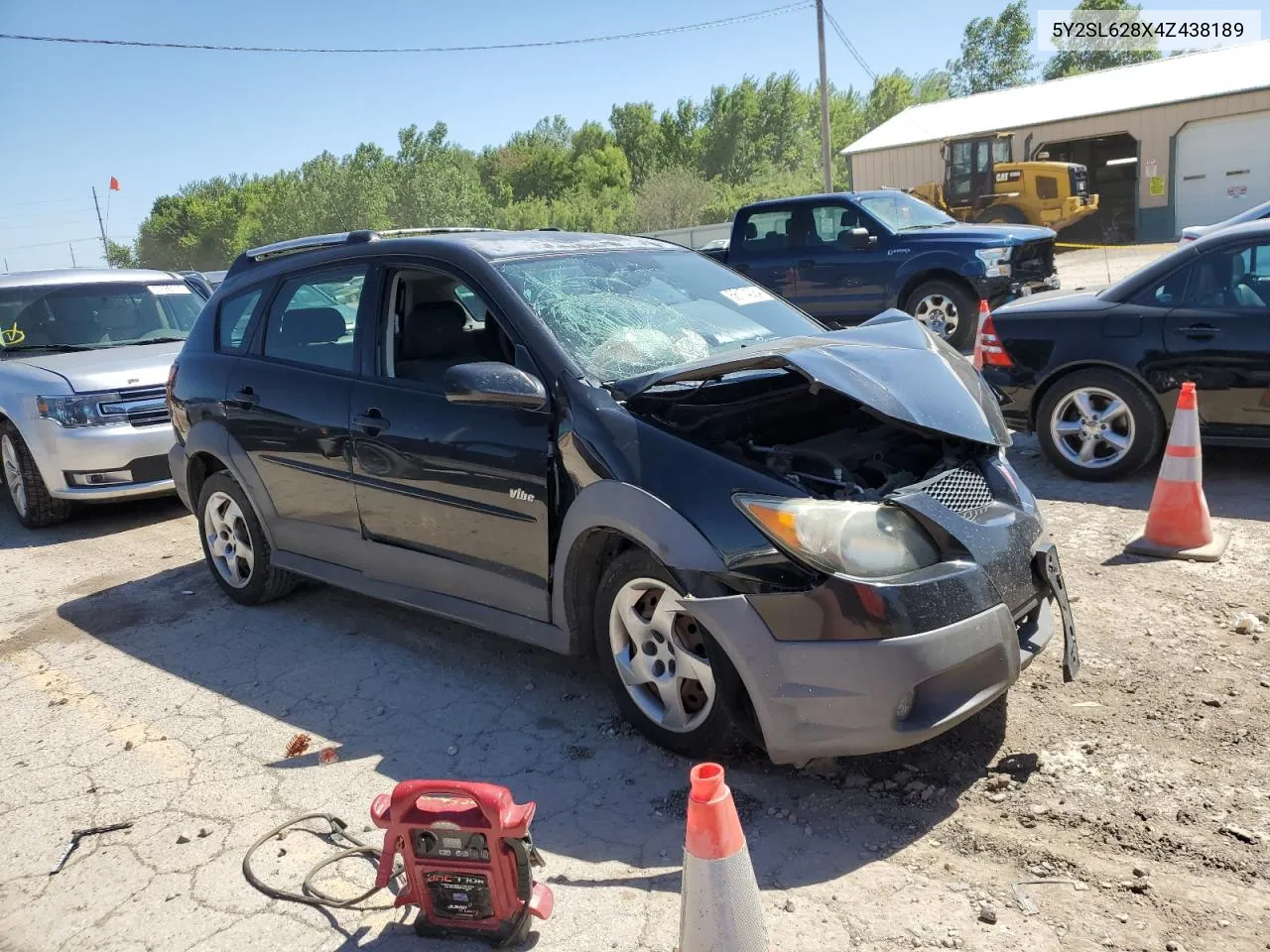 2004 Pontiac Vibe VIN: 5Y2SL628X4Z438189 Lot: 58174084