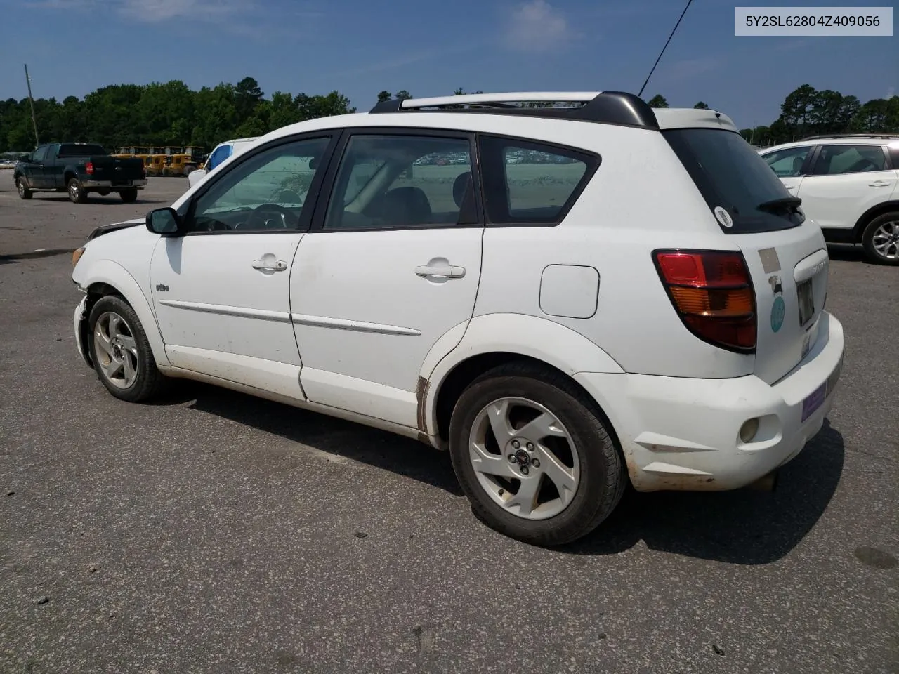 2004 Pontiac Vibe VIN: 5Y2SL62804Z409056 Lot: 58901214