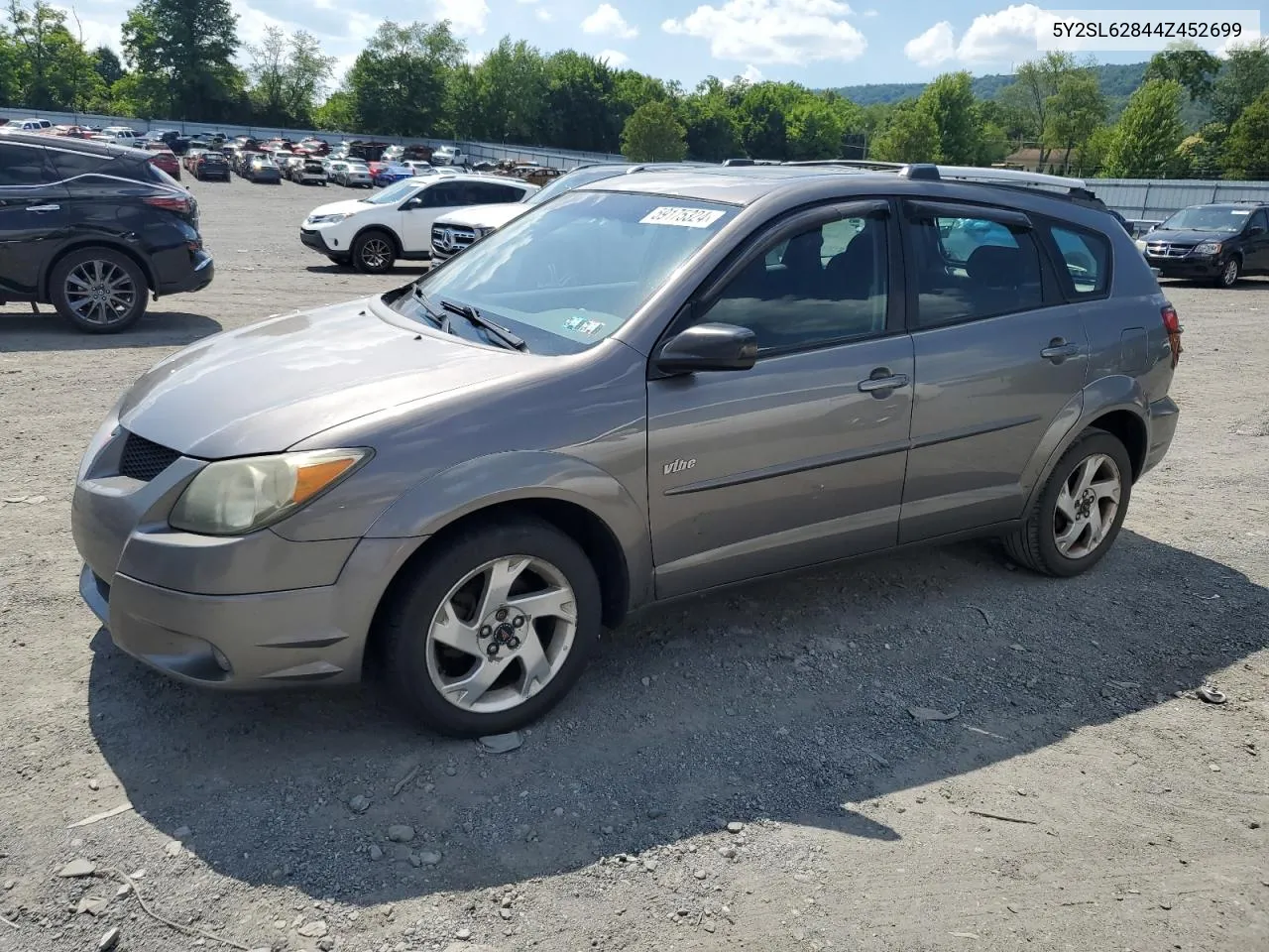 2004 Pontiac Vibe VIN: 5Y2SL62844Z452699 Lot: 59175324