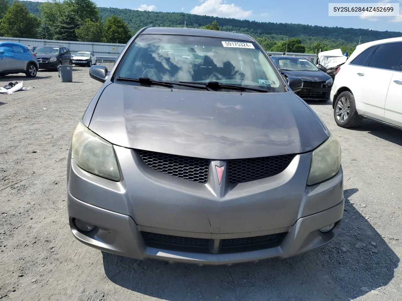 2004 Pontiac Vibe VIN: 5Y2SL62844Z452699 Lot: 59175324