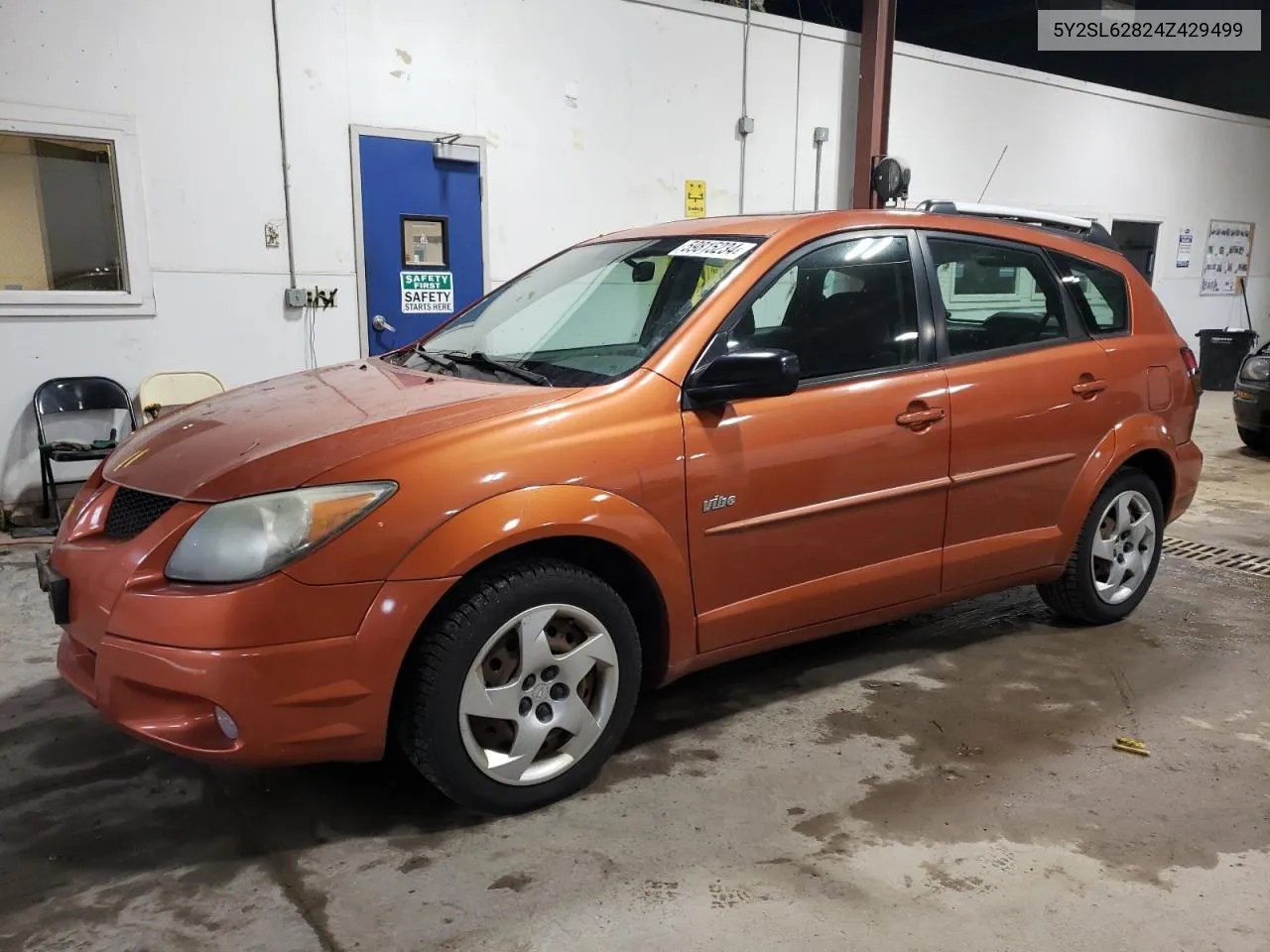 2004 Pontiac Vibe VIN: 5Y2SL62824Z429499 Lot: 59815234