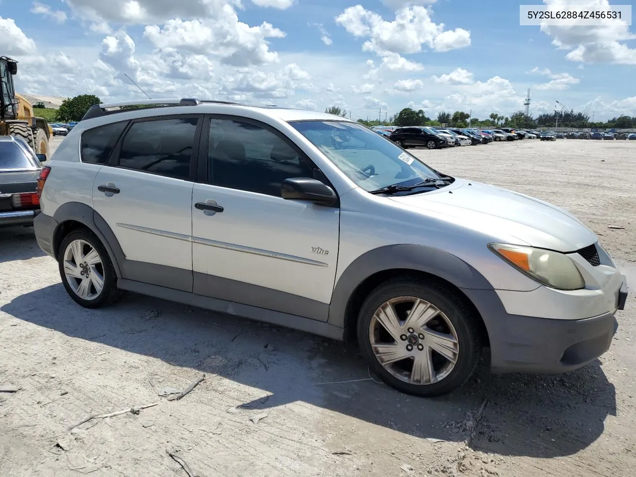 2004 Pontiac Vibe VIN: 5Y2SL62884Z456531 Lot: 60304084