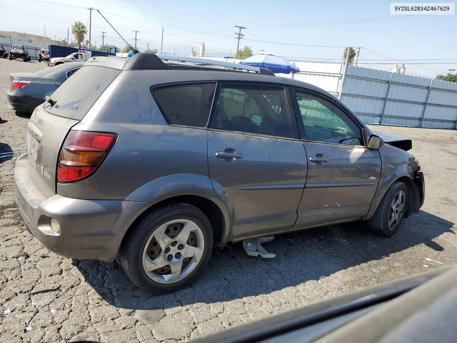 2004 Pontiac Vibe VIN: 5Y2SL62834Z467629 Lot: 62471764